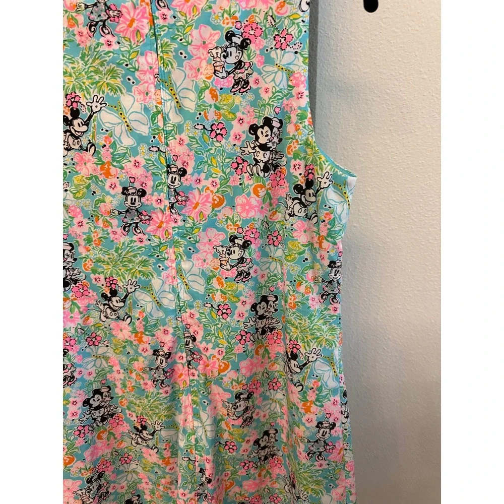 Lilly Pulitzer Disney Roney Shift Dress Lilly Hearts Disney Mickey Minnie NWT 8 - Picture 12 of 14